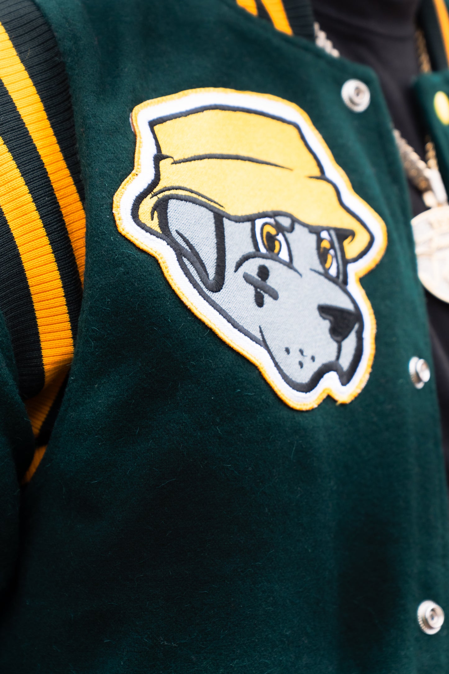 90’s Green Varsity Jacket