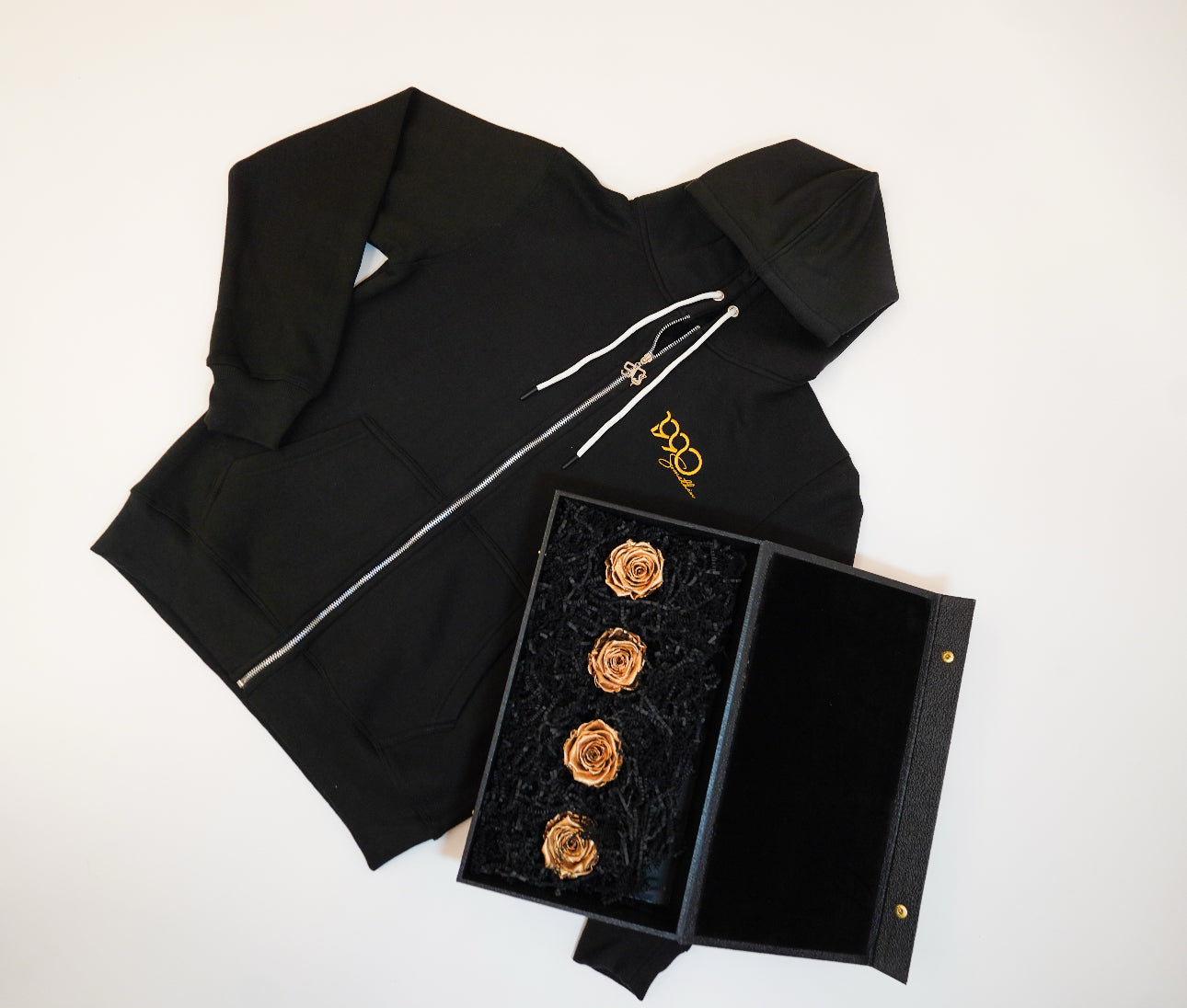 90’s Yellow & Black Hoodie