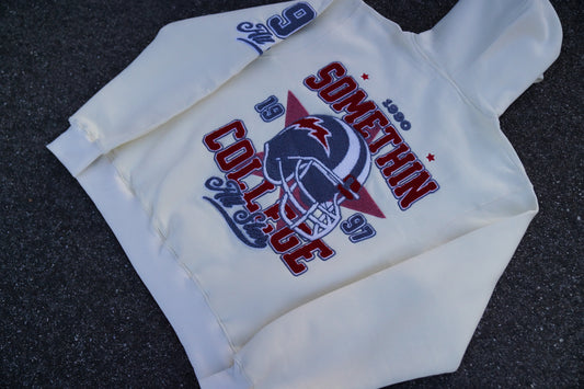 90’s College Football Hoodie