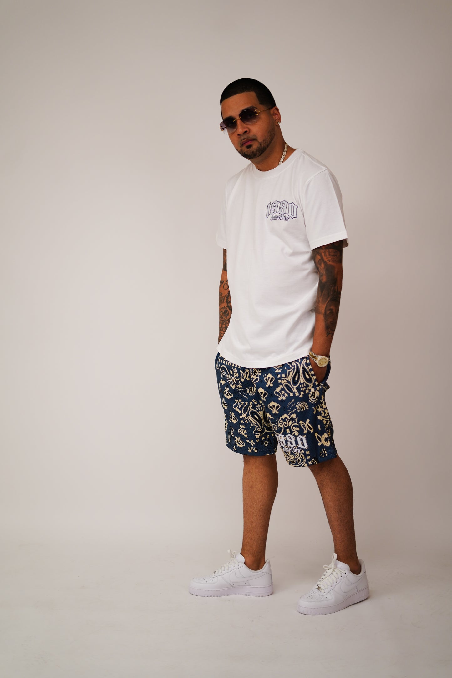 90’s Paisley Short Set