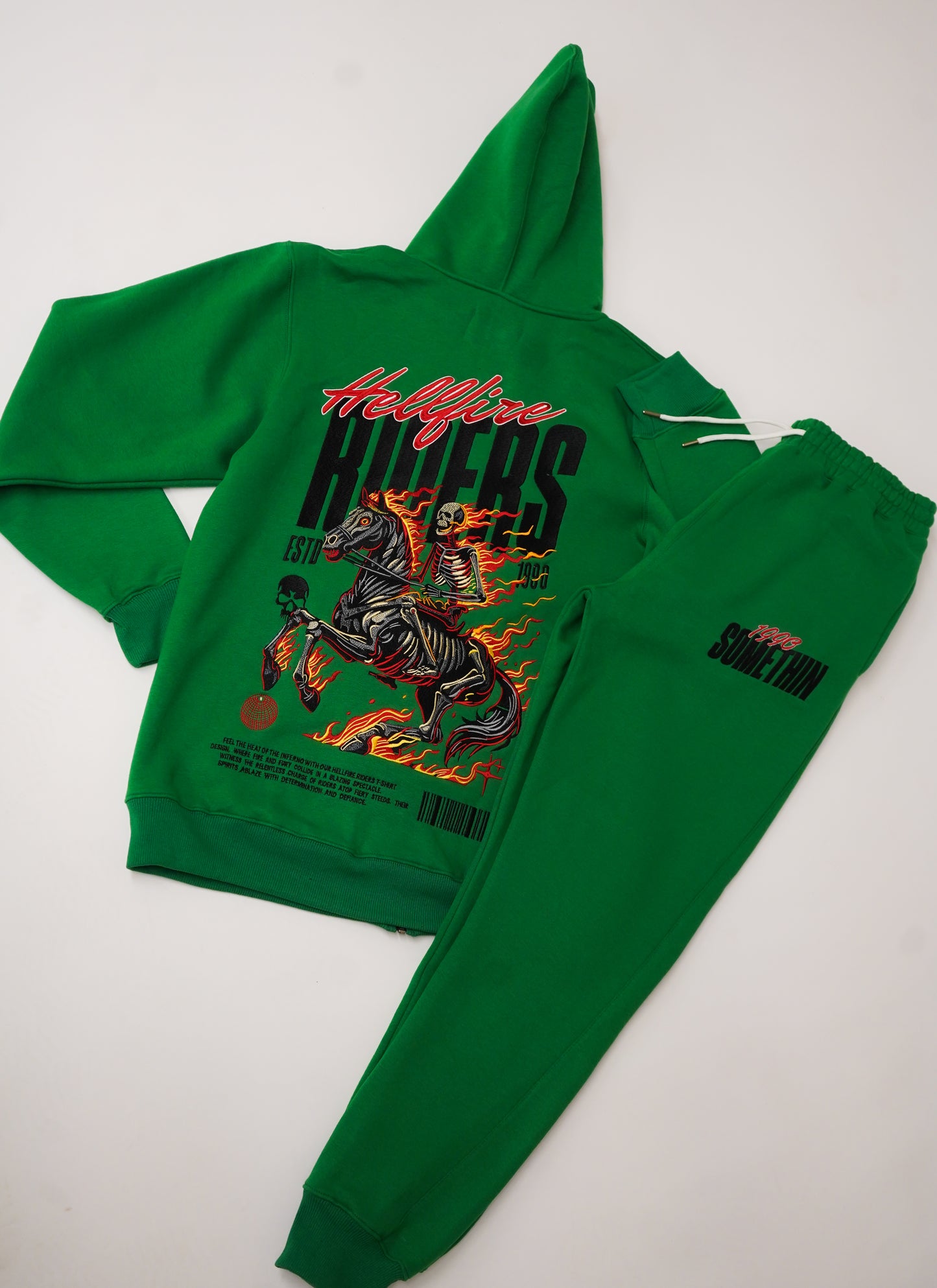 90’s Green Sweatsuit