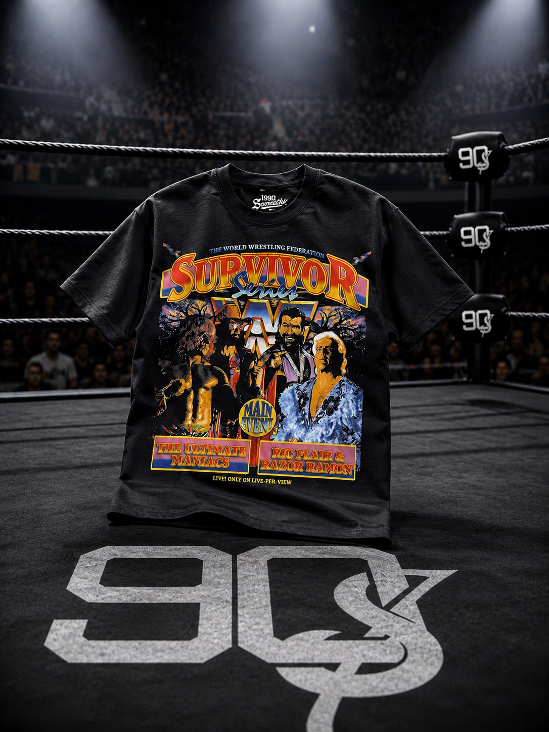 90’s Vintage Wrestling Tee