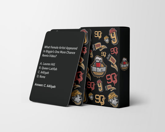 90’s Trivia Card Game