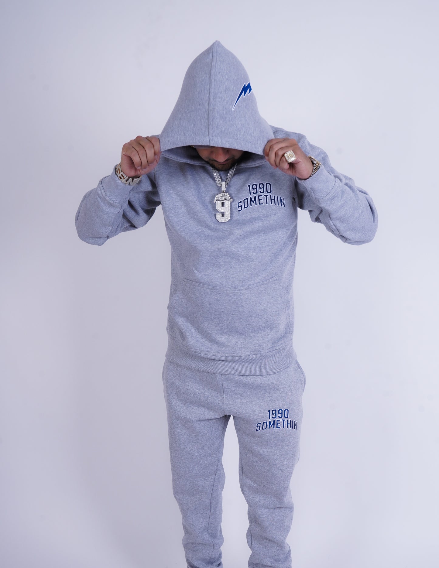 90’s Grey Saints & Sinners Sweatsuit