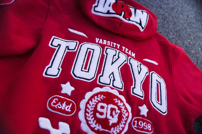 90’s Red Tokyo Hoodie
