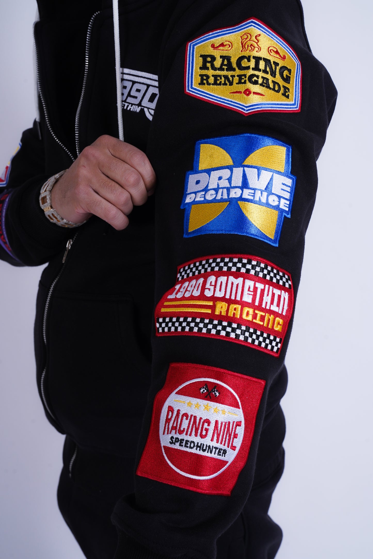 90’s racing sweatsuit
