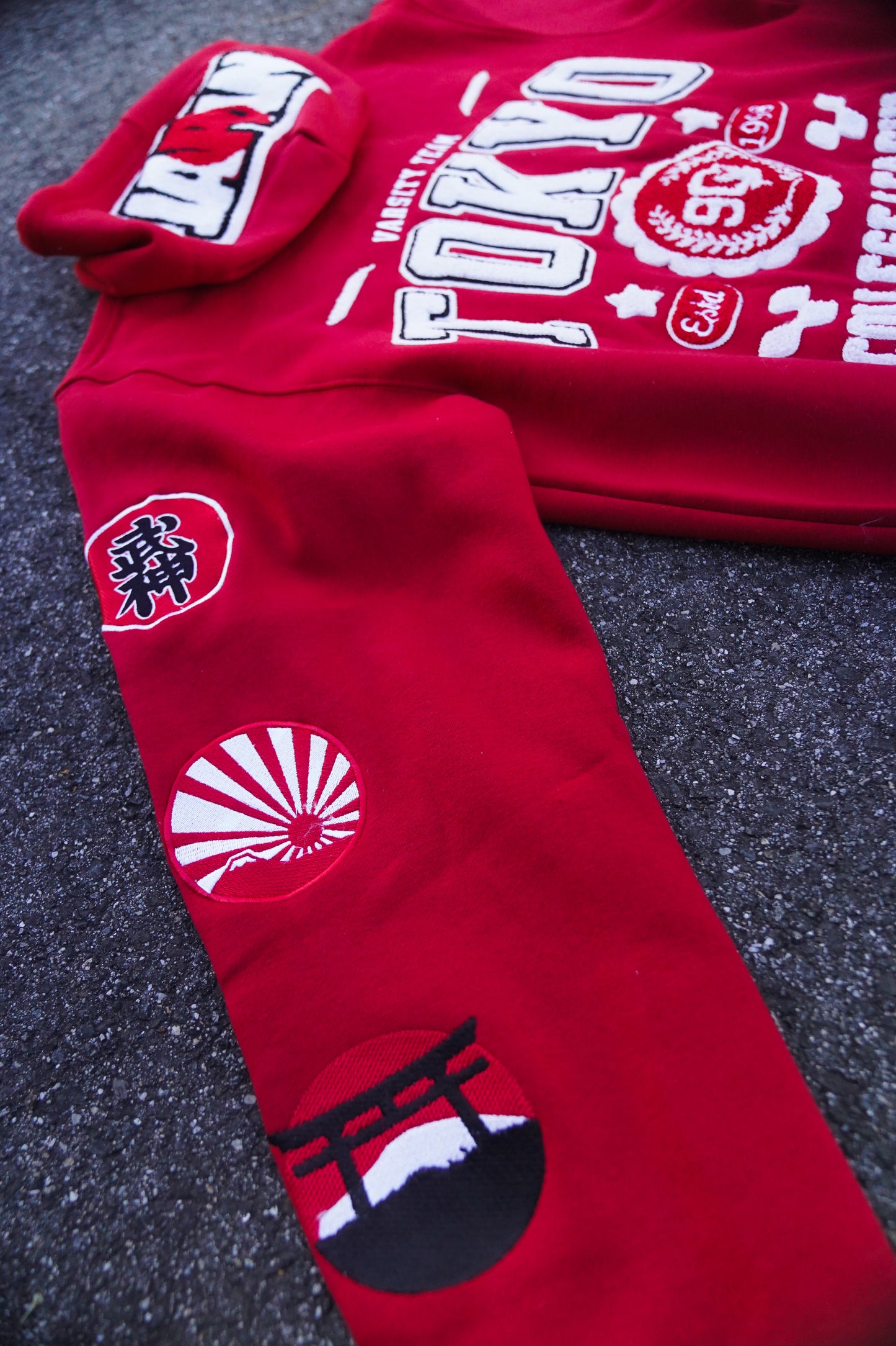 90’s Red Tokyo Hoodie