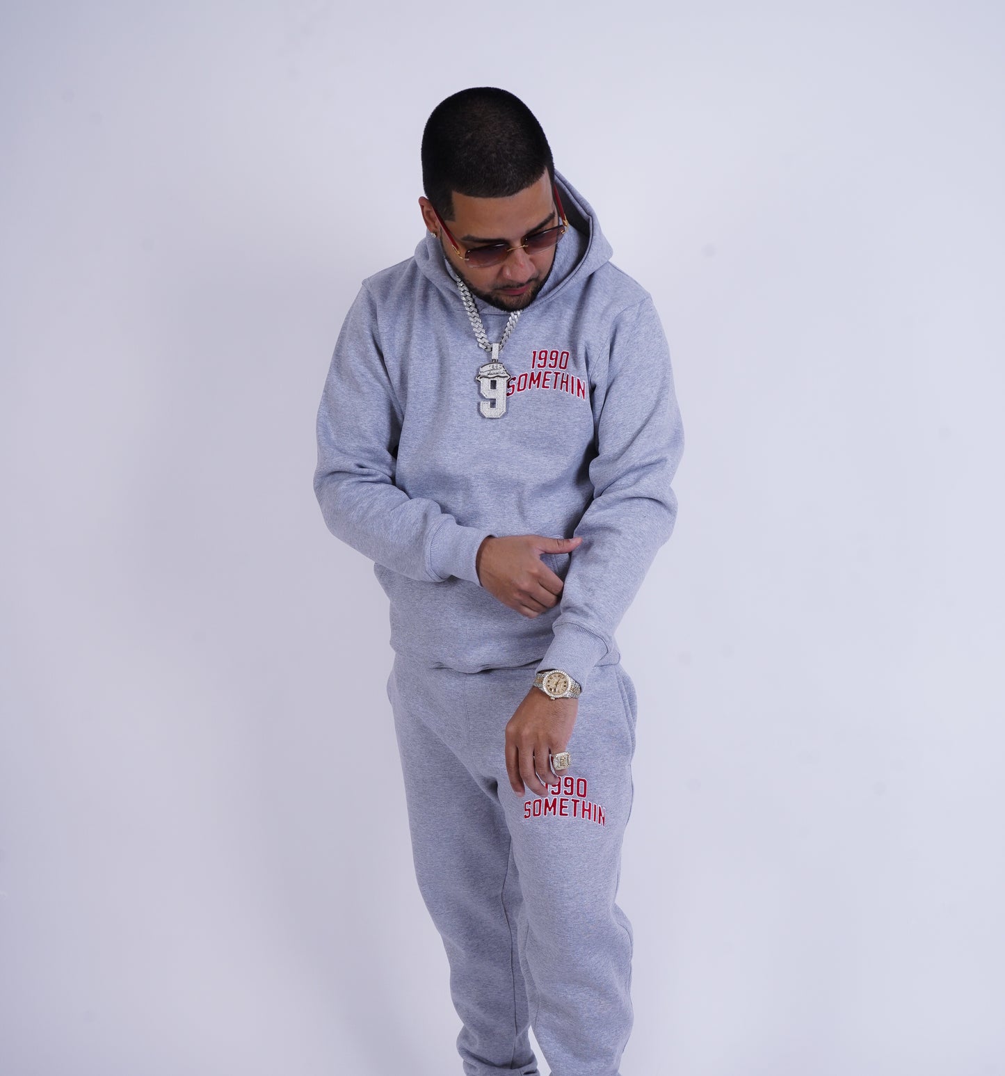 90’s grey/red Saints & Sinners Set