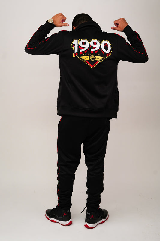 90’s Black Track Suit