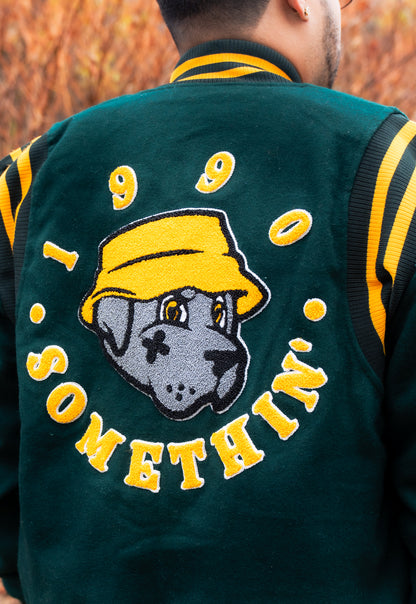 90’s Green Varsity Jacket