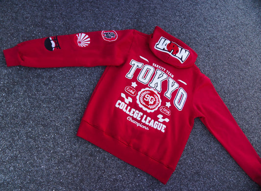 90’s Red Tokyo Hoodie