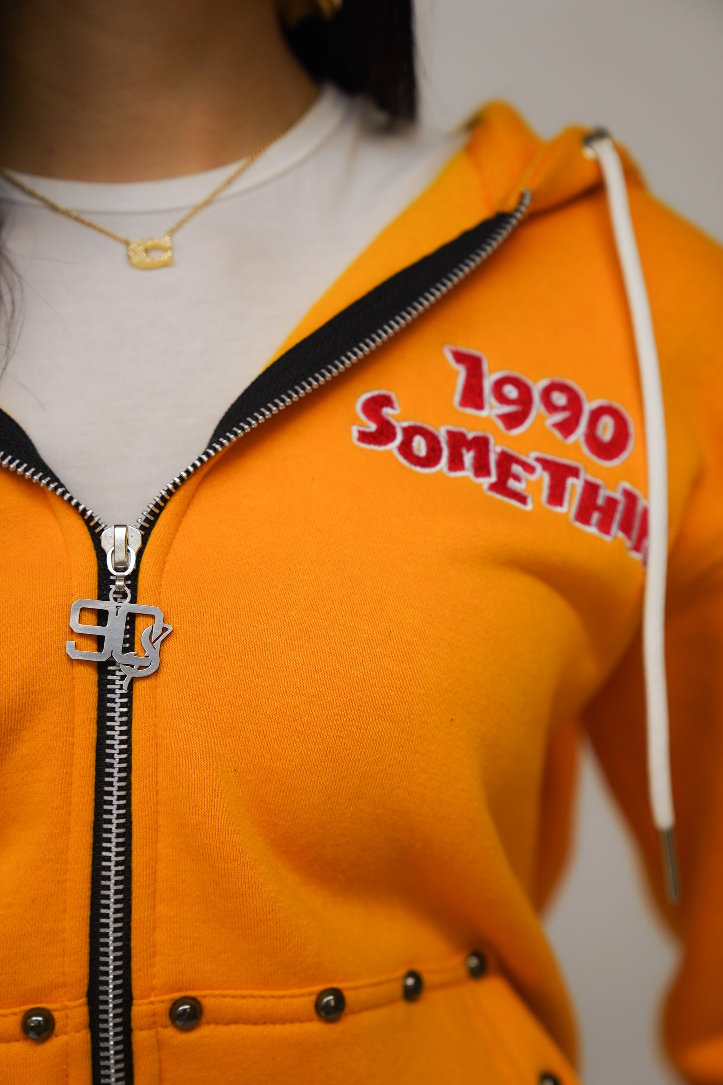 90’s Mustard Yellow Donald Duck Hoodie