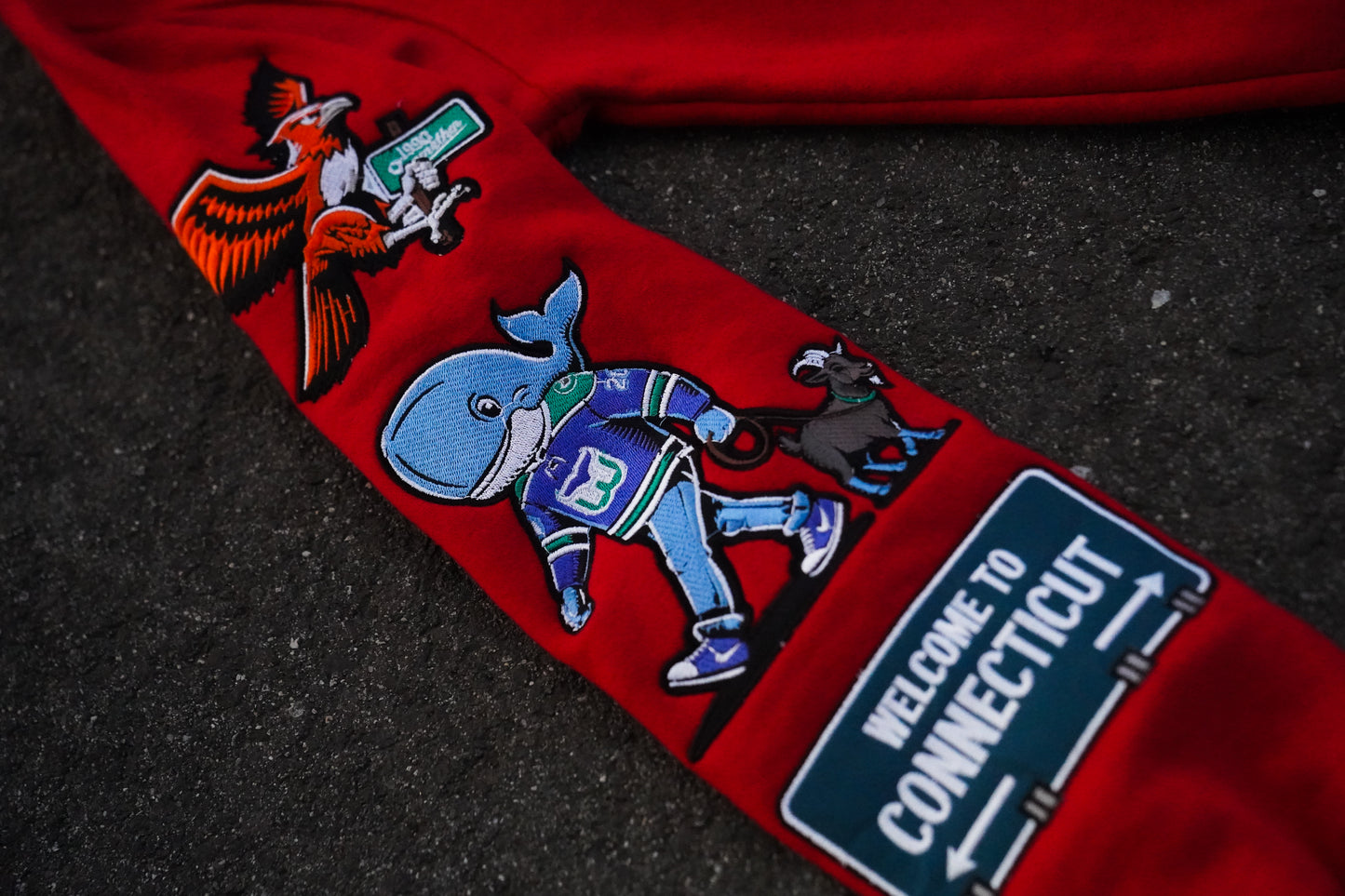 Red Hartford hoodie