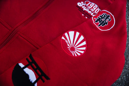 90’s Red Tokyo Hoodie