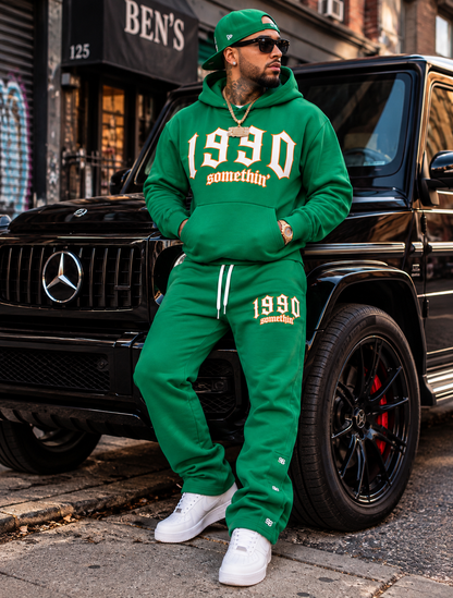 90’s Green Sweatsuit