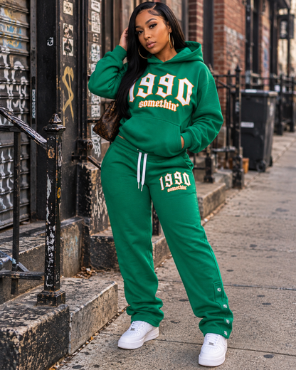 90’s Green Sweatsuit