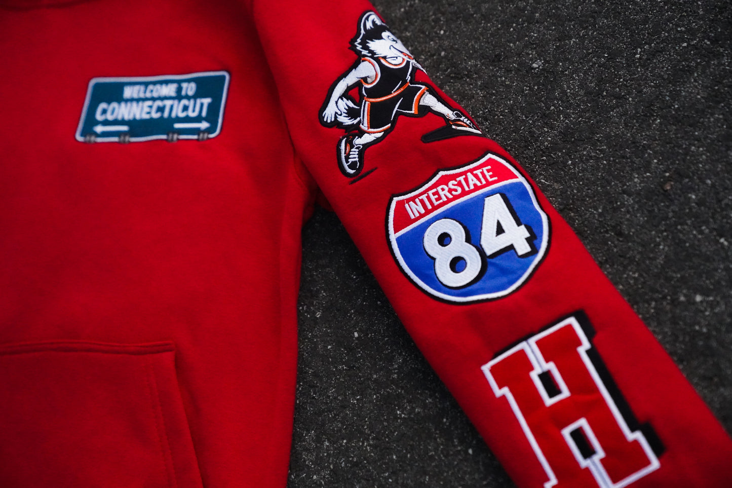 Red Hartford hoodie