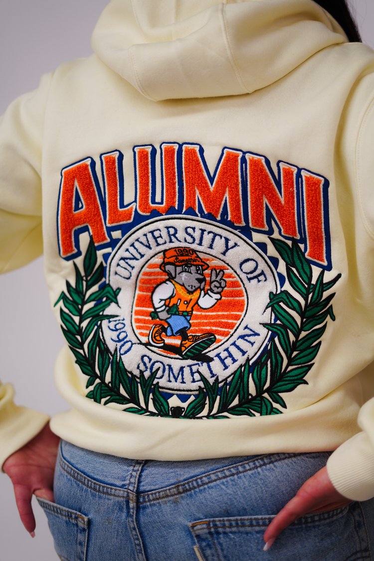 90’s Alumni Chenille Hoodie