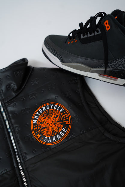 90’s Harley Davidson Puffer Vest