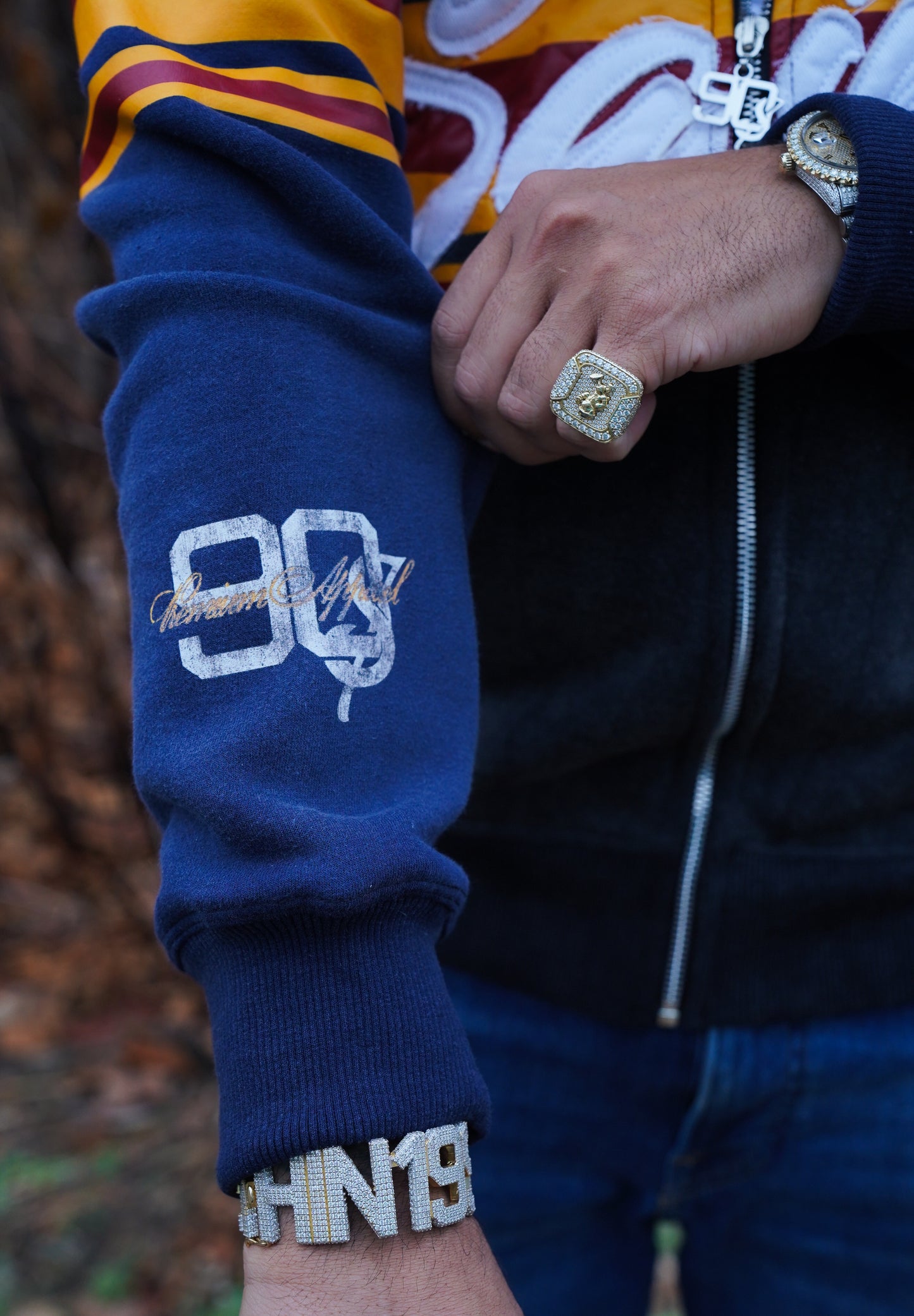 Saints & Sinners Zip Up Hoodie