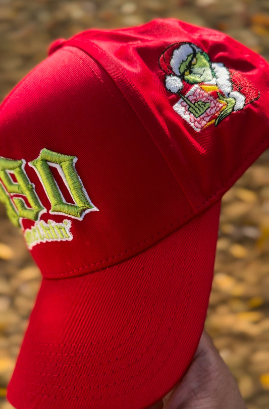 90’s Curved Brim Christmas Hats