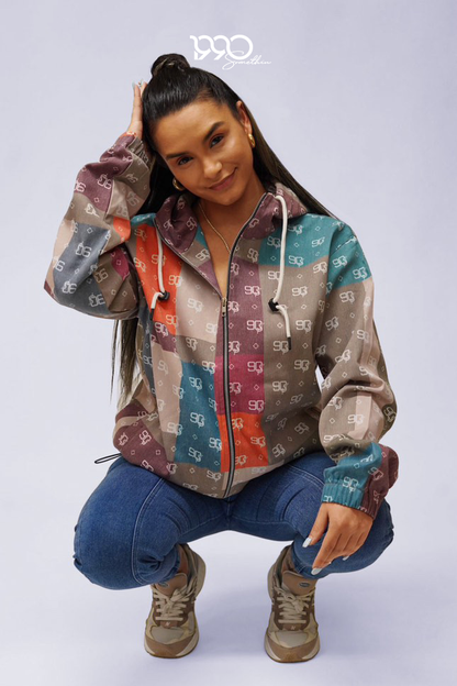 90’s Unisex Lightweight Multi Color Jacket