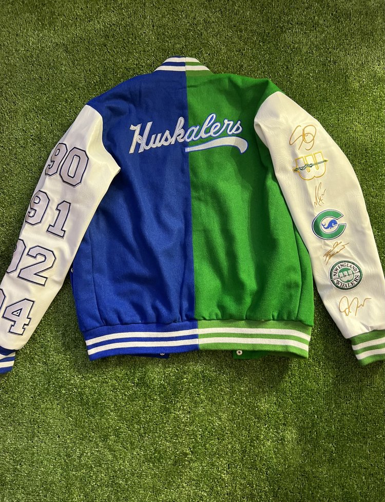 1990 Whalers/Huskies Varsity Jacket